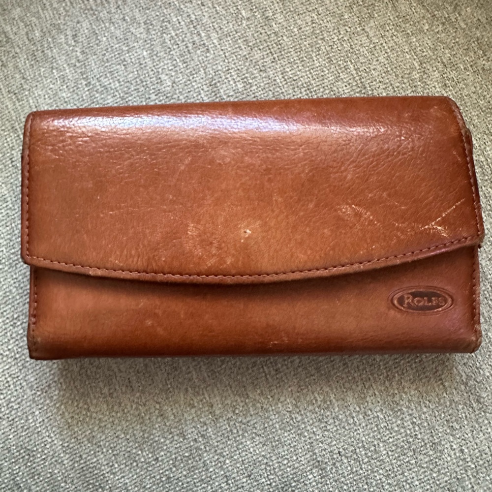 Rolfs Brown Leather Wallet